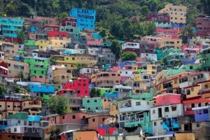 A view of bottom-ranked city Port au Prince, capital of Haiti.