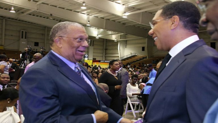 Holness, Phillips meet over crime management; agree to further talks
